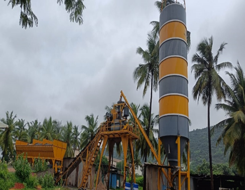 Vertical Cement Silo & Batching Unit