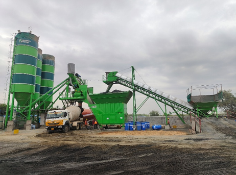 Conveyor & Mixer Setup - Schwing Stetter M1C, ECR Manamai